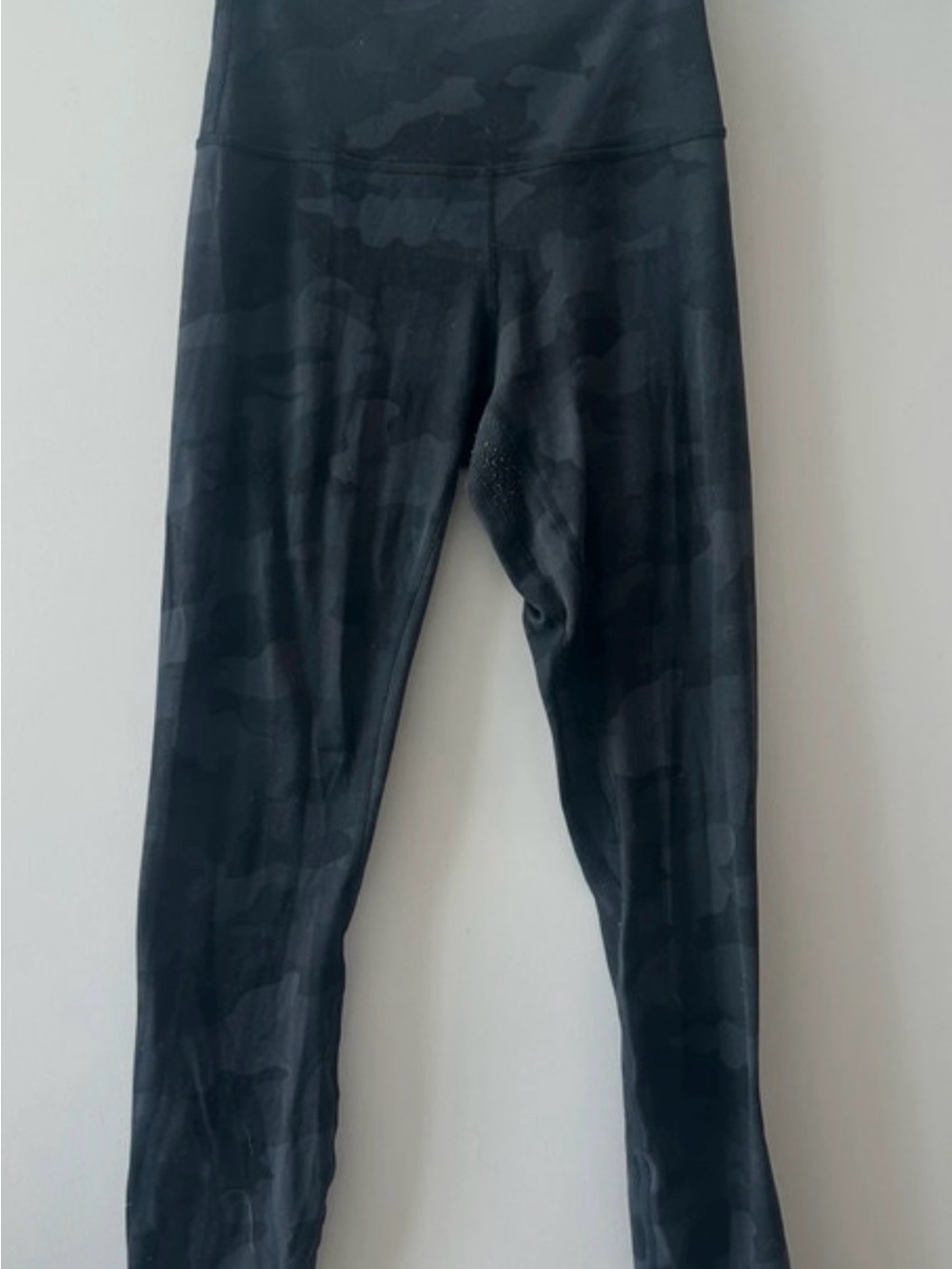 Women’s Lululemon Black Camo High-Waist Leggings - Stretch Activewear